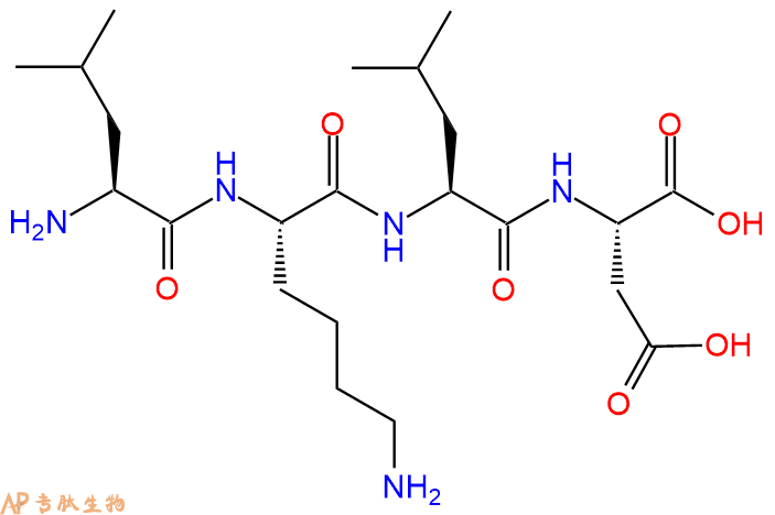 专肽生物产品H2N-Leu-Lys-Leu-Asp-OH
