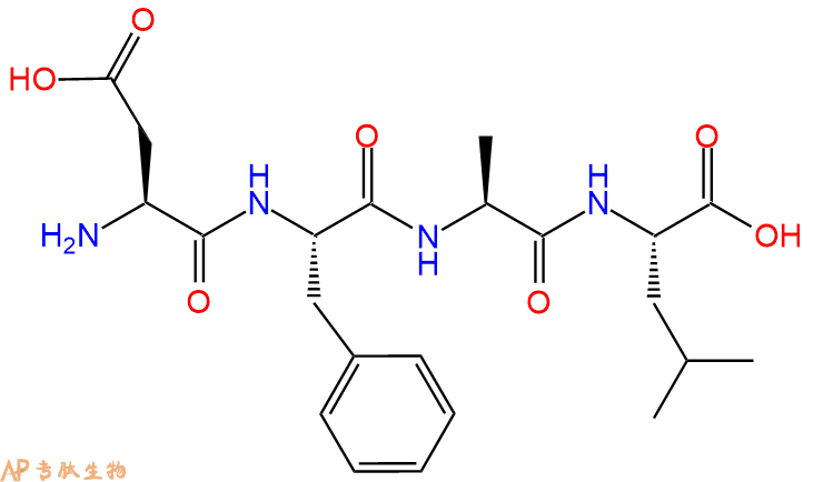 专肽生物产品H2N-Asp-Phe-Ala-Leu-OH