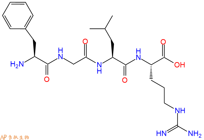 专肽生物产品H2N-Phe-Gly-Leu-Arg-OH