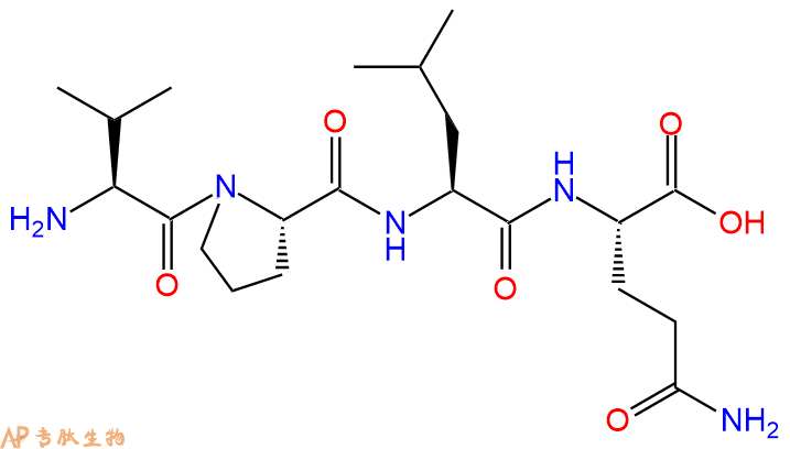 专肽生物产品H2N-Val-Pro-Leu-Gln-OH