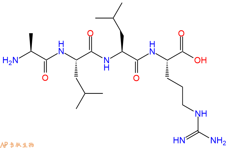 专肽生物产品H2N-Ala-Leu-Leu-Arg-OH