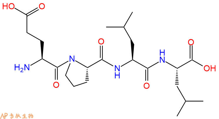 专肽生物产品H2N-Glu-Pro-Leu-Leu-OH
