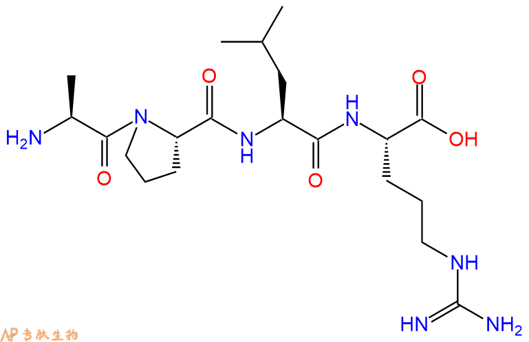 专肽生物产品H2N-Ala-Pro-Leu-Arg-OH