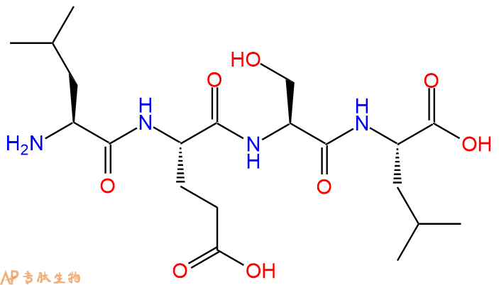 专肽生物产品H2N-Leu-Glu-Ser-Leu-OH