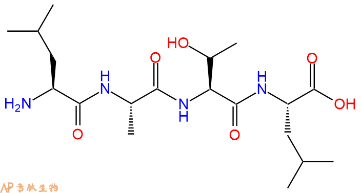 专肽生物产品H2N-Leu-Ala-Thr-Leu-OH