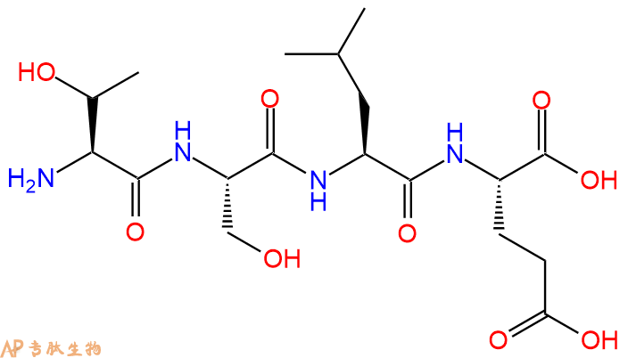 专肽生物产品H2N-Thr-Ser-Leu-Glu-OH