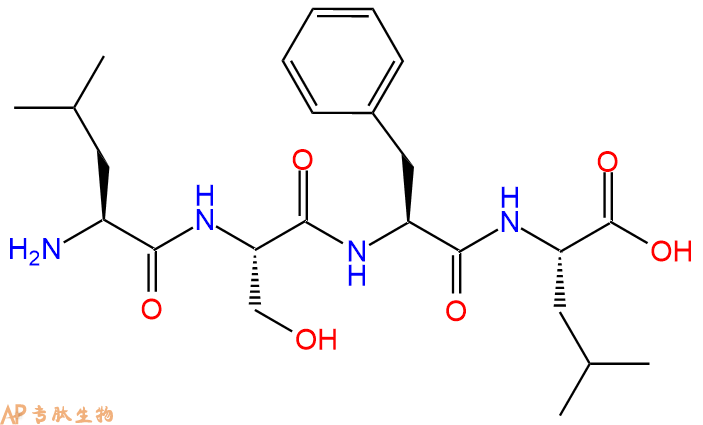 专肽生物产品H2N-Leu-Ser-Phe-Leu-OH