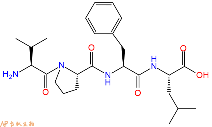 专肽生物产品H2N-Val-Pro-Phe-Leu-OH