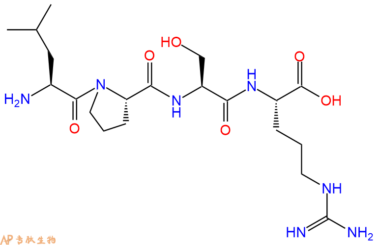 专肽生物产品H2N-Leu-Pro-Ser-Arg-OH