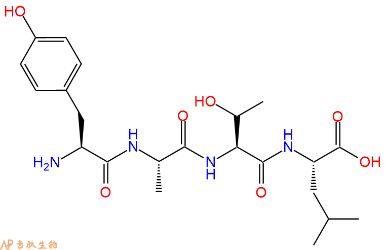 专肽生物产品H2N-Tyr-Ala-Thr-Leu-OH