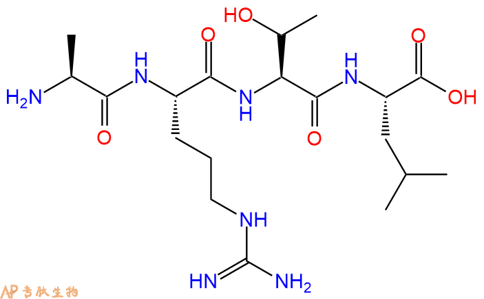 专肽生物产品H2N-Ala-Arg-Thr-Leu-OH