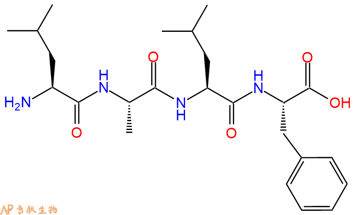 专肽生物产品H2N-Leu-Ala-Leu-Phe-OH