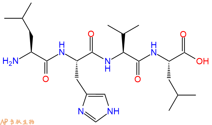 专肽生物产品H2N-Leu-His-Val-Leu-OH