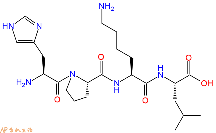 专肽生物产品H2N-His-Pro-Lys-Leu-OH