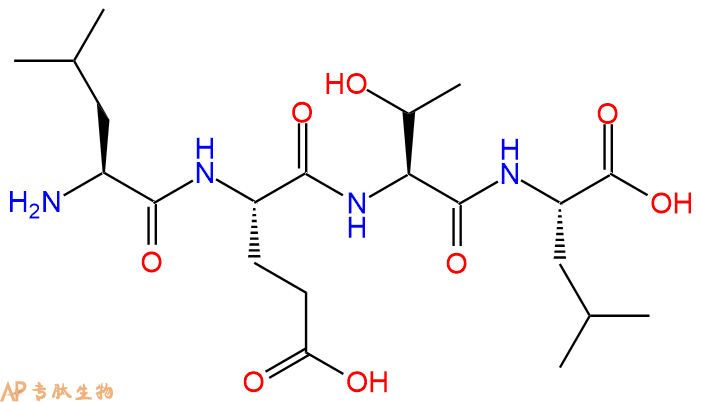 专肽生物产品H2N-Leu-Glu-Thr-Leu-OH