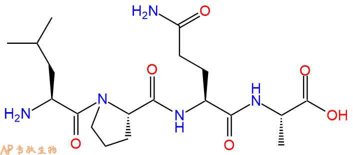 专肽生物产品H2N-Leu-Pro-Gln-Ala-OH