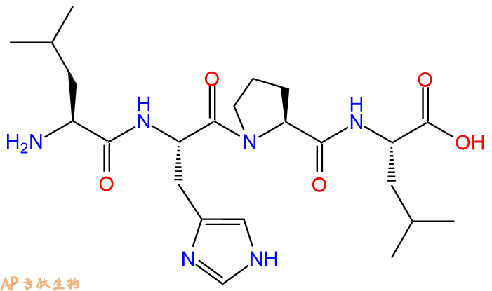 专肽生物产品H2N-Leu-His-Pro-Leu-OH