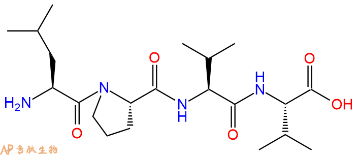 专肽生物产品H2N-Leu-Pro-Val-Val-OH