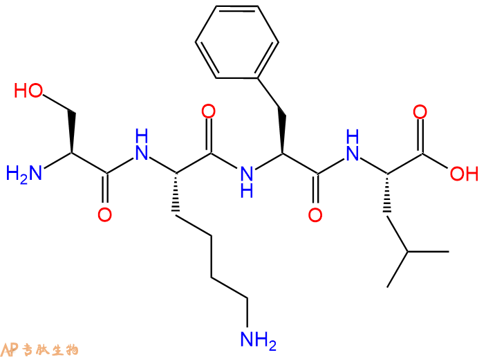 专肽生物产品H2N-Ser-Lys-Phe-Leu-OH