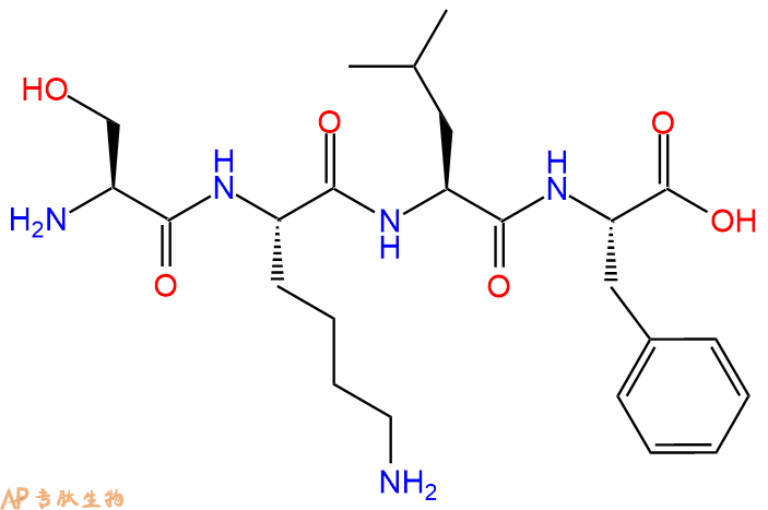专肽生物产品H2N-Ser-Lys-Leu-Phe-OH