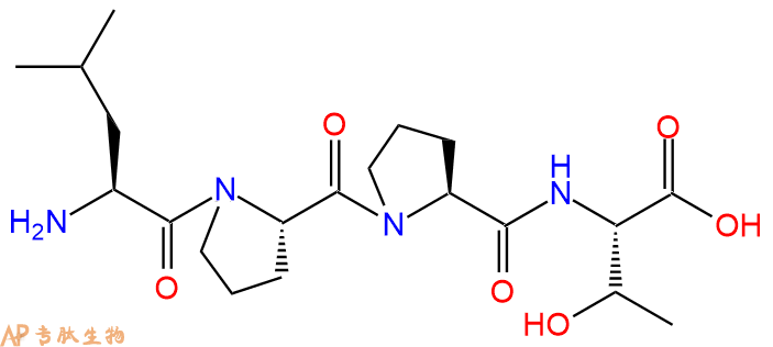 专肽生物产品H2N-Leu-Pro-Pro-Thr-OH