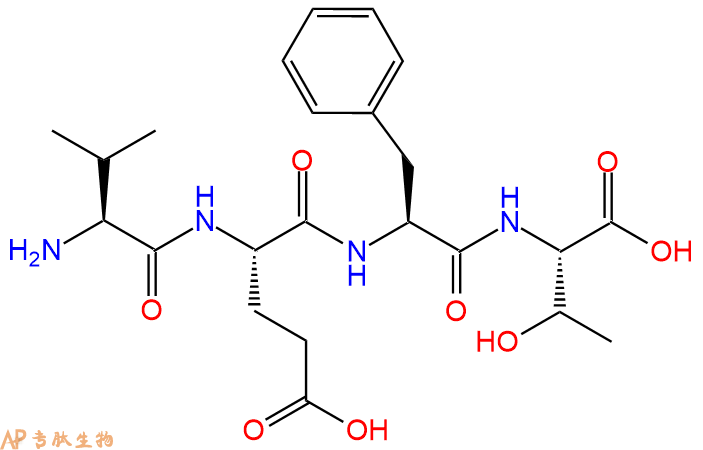 专肽生物产品H2N-Val-Glu-Phe-Thr-OH