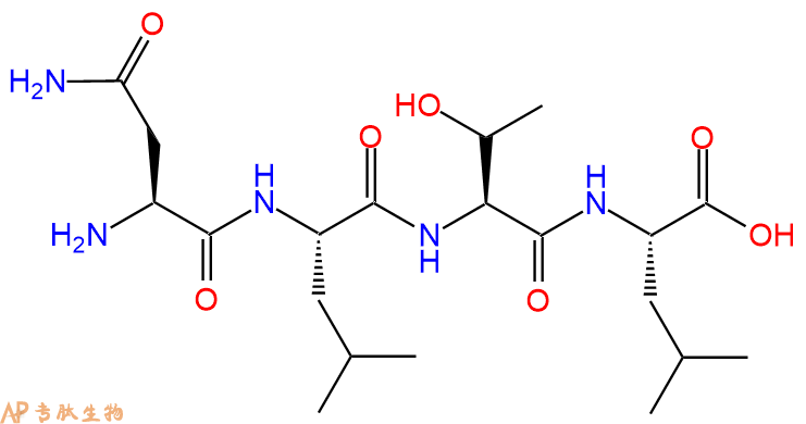 专肽生物产品H2N-Asn-Leu-Thr-Leu-OH