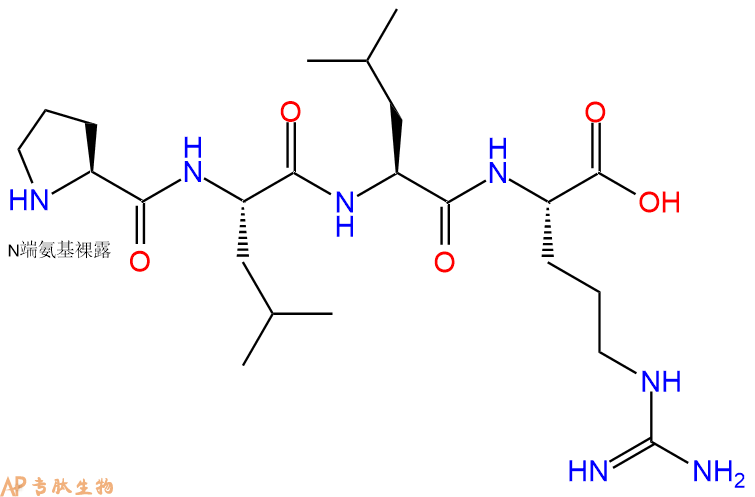 专肽生物产品H2N-Pro-Leu-Leu-Arg-OH