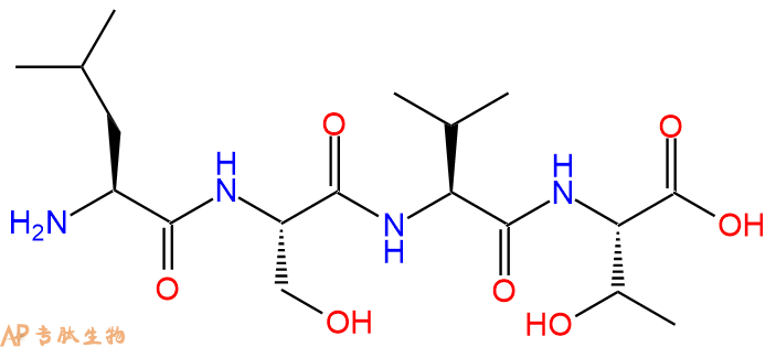 专肽生物产品H2N-Leu-Ser-Val-Thr-OH