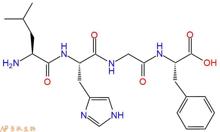 专肽生物产品H2N-Leu-His-Gly-Phe-OH
