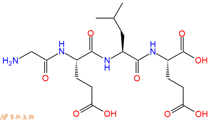 专肽生物产品H2N-Gly-Glu-Leu-Glu-OH