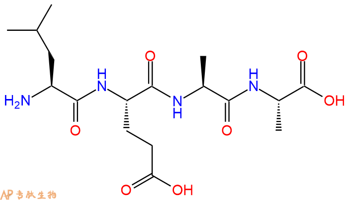 专肽生物产品H2N-Leu-Glu-Ala-Ala-OH