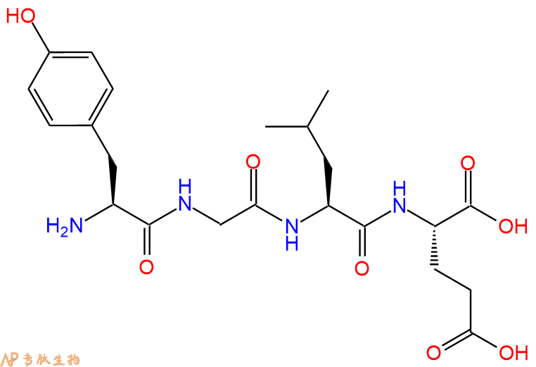 专肽生物产品H2N-Tyr-Gly-Leu-Glu-OH