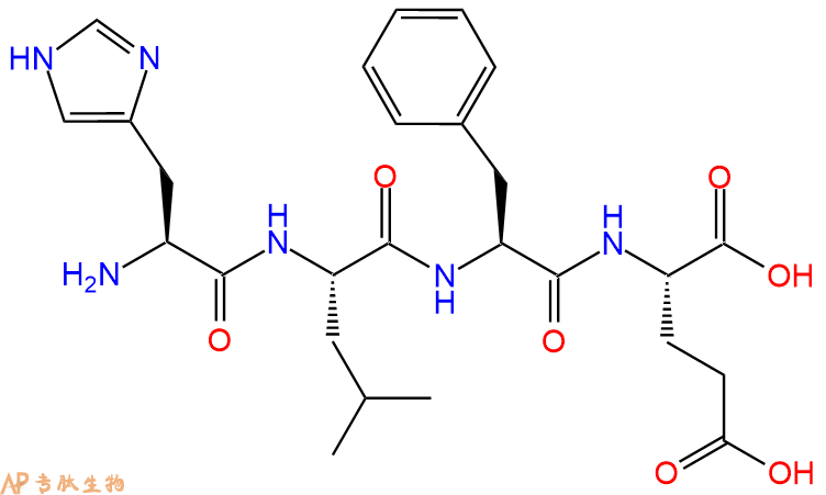 专肽生物产品H2N-His-Leu-Phe-Glu-OH