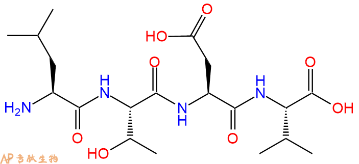 专肽生物产品H2N-Leu-Thr-Asp-Val-OH