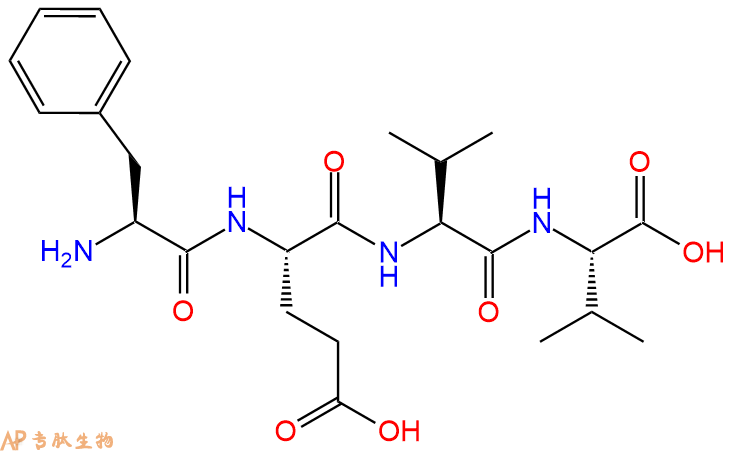 专肽生物产品H2N-Phe-Glu-Val-Val-OH