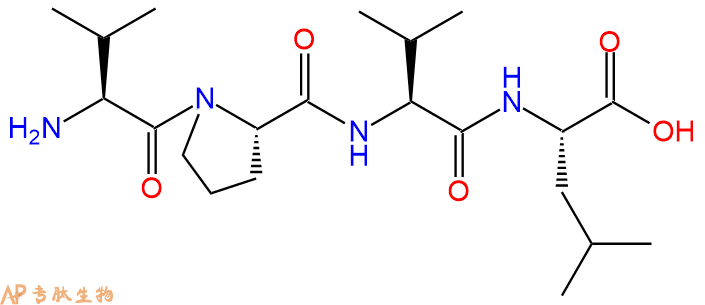 专肽生物产品H2N-Val-Pro-Val-Leu-OH