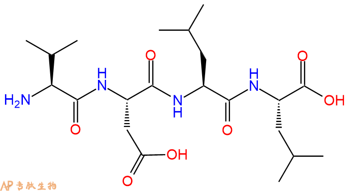 专肽生物产品H2N-Val-Asp-Leu-Leu-OH