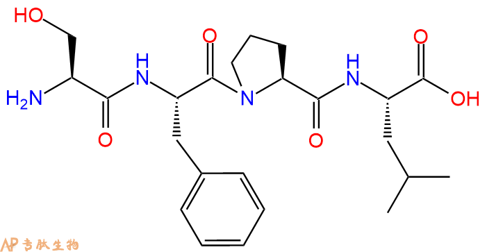 专肽生物产品H2N-Ser-Phe-Pro-Leu-OH