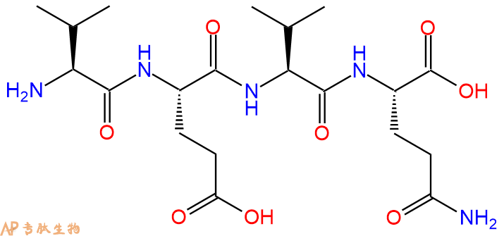专肽生物产品H2N-Val-Glu-Val-Gln-OH