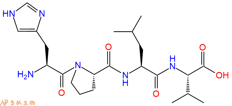 专肽生物产品H2N-His-Pro-Leu-Val-OH