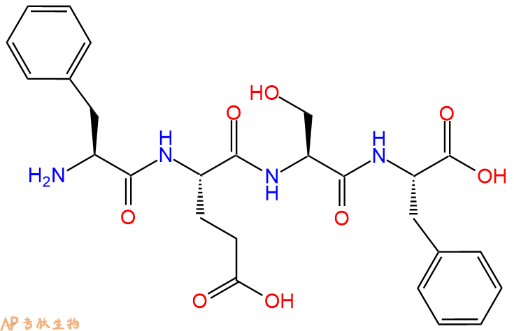 专肽生物产品H2N-Phe-Glu-Ser-Phe-OH