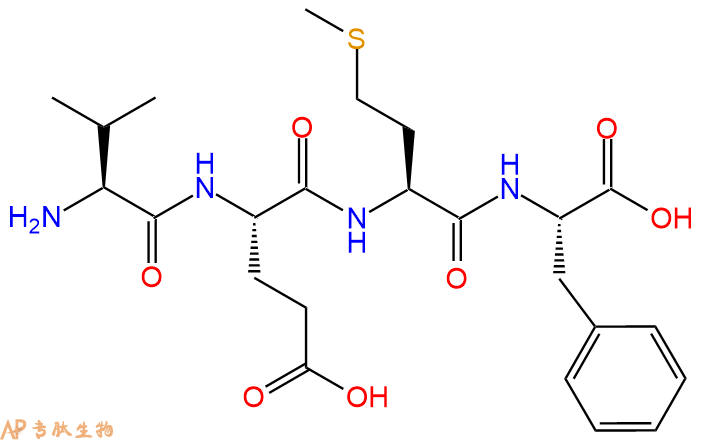 专肽生物产品H2N-Val-Glu-Met-Phe-OH