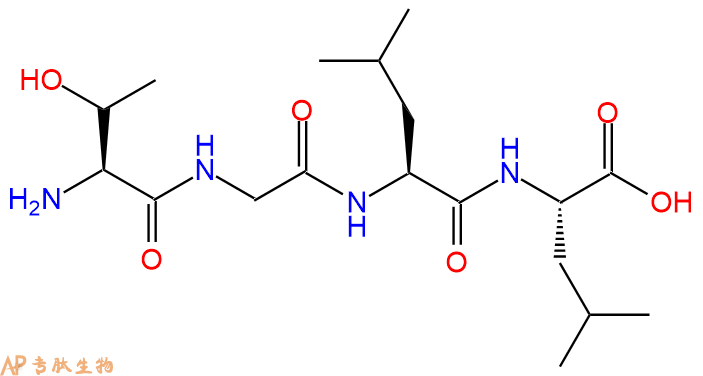 专肽生物产品H2N-Thr-Gly-Leu-Leu-OH