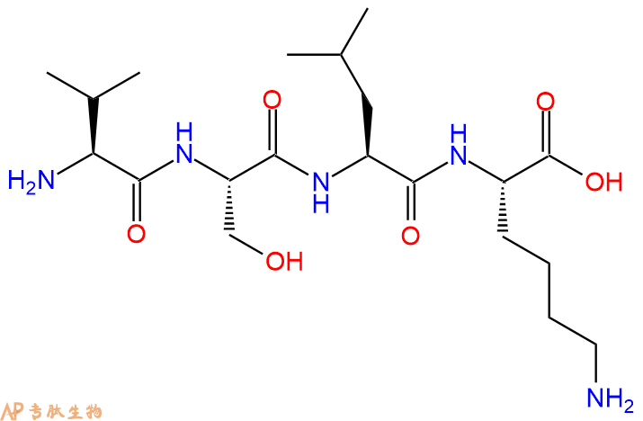 专肽生物产品H2N-Val-Ser-Leu-Lys-OH