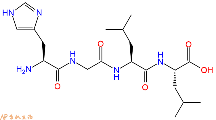 专肽生物产品H2N-His-Gly-Leu-Leu-OH