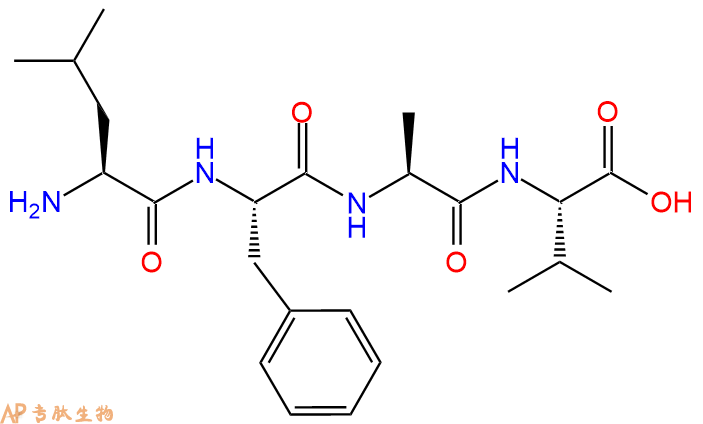专肽生物产品H2N-Leu-Phe-Ala-Val-OH