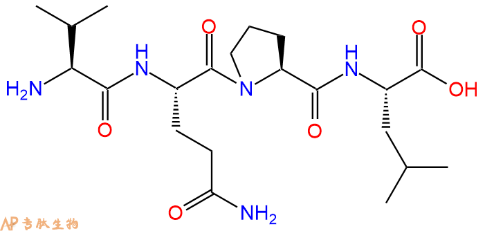 专肽生物产品H2N-Val-Gln-Pro-Leu-OH