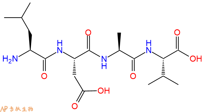 专肽生物产品H2N-Leu-Asp-Ala-Val-OH