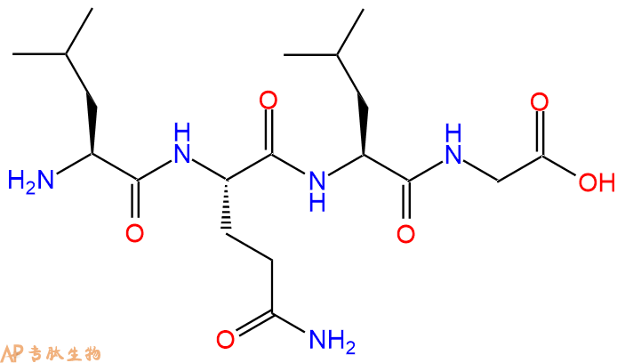 专肽生物产品H2N-Leu-Gln-Leu-Gly-OH